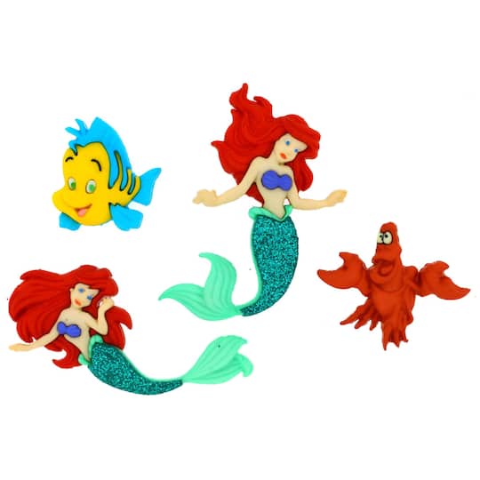 Disney® The Little Mermaid Button Set